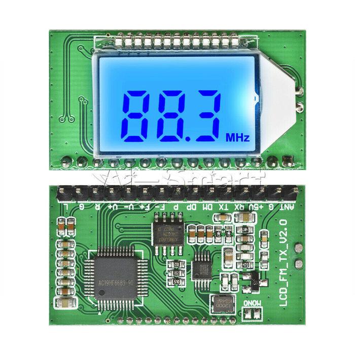 Diymore PLL Mikrofon Digital Pemancar Radio FM, Modul Mikrofon