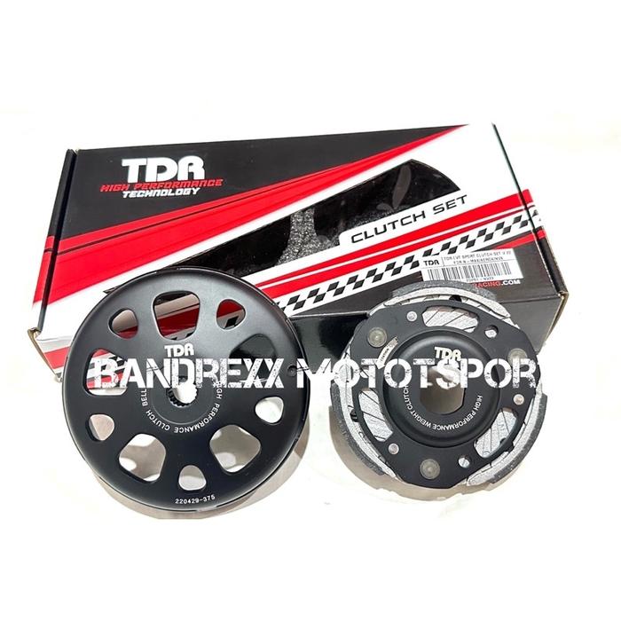 Paket Pulley TDR+Kampas Ganda+Mangkok Ganda TDR Original For Nmax-Lexi-Aerox 155-All New Nmax-Aerox 