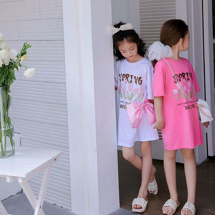 Atasan Anak Dress SPRING GOOD GIRL