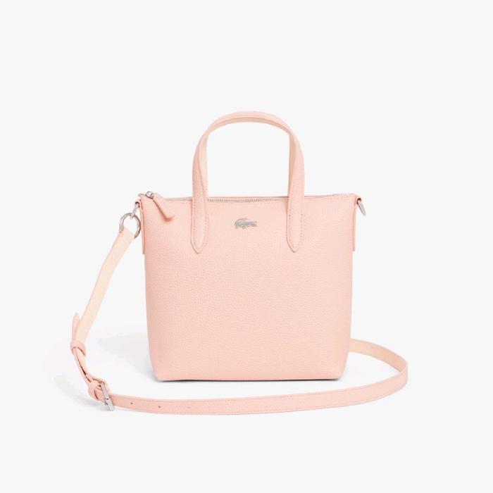Lacoste Women's Anna Mini Tote Bag Wanita - Pink