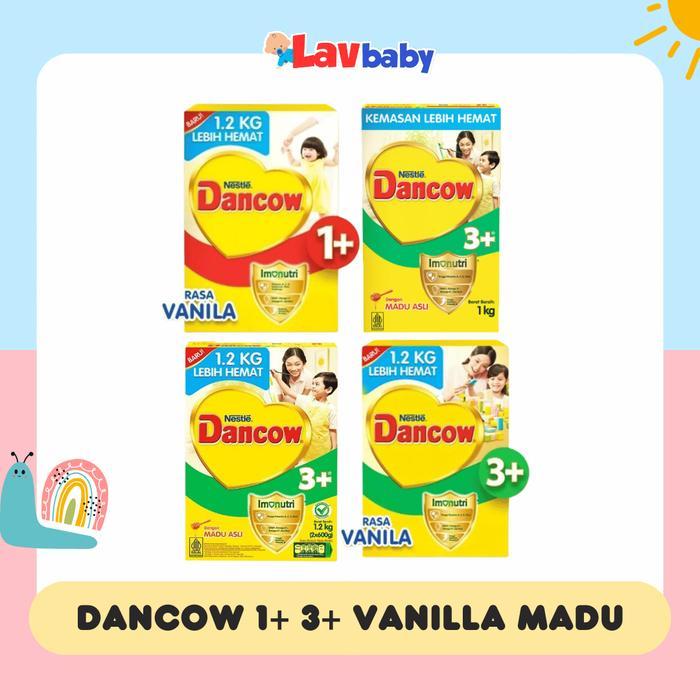 Nestle Dancow 1+ 3+ 1000 g 1kg Susu Formula Susu Bubuk Anak