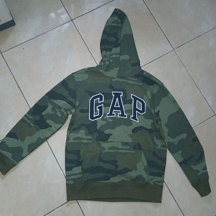 Hoodie Gap Original Army Cowok