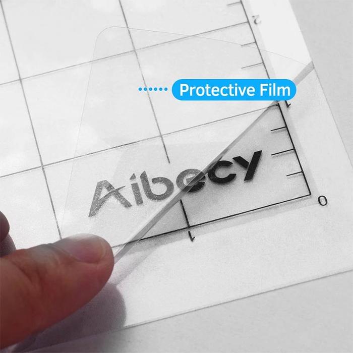 Cutting Mat Transparent Adhesive Mat with Measuring Grid utk Silhouette Cameo 12 * 12 Inch 24* 12 In