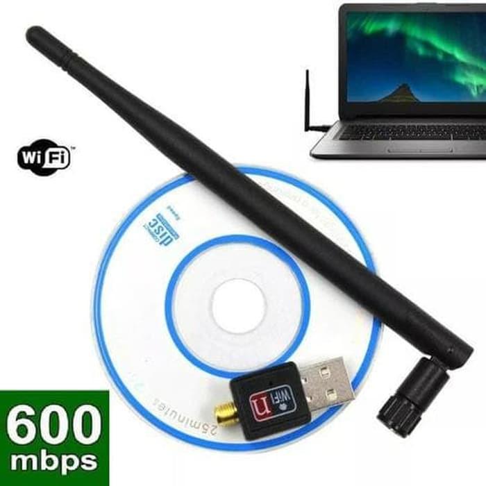 USB Penangkap Sinyal Wifi USB Wifi Adapter Wireless Adapter Antena 600 Mbps 600Mbps Wifi Receiver