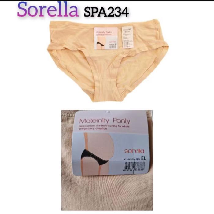 ￼SPA234 Panty Celana Dalam Katun hamil midi Sorella XL 2XL