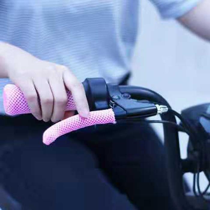4Pcs Sutra Es Sarung Handle Rem Motor Anti Slip / Sepeda Listrik Universal Sarung Stang Sepeda Listr