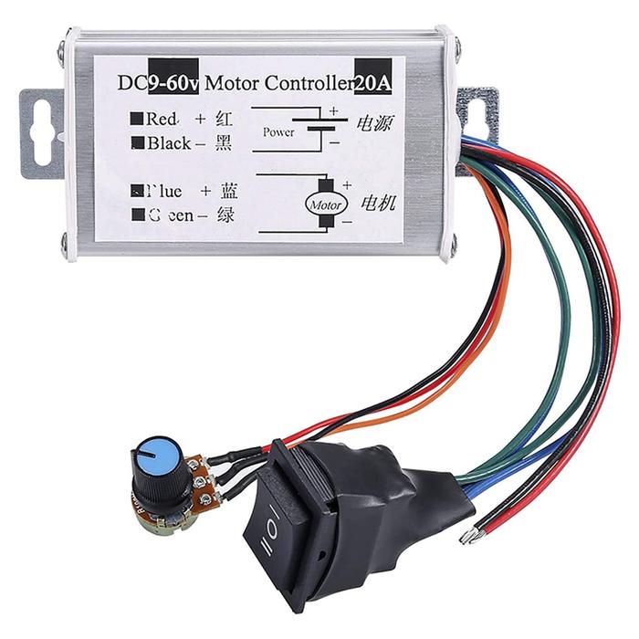 PWM pengendali kecepatan Motor DC, Regulator Driver PWM Motor DC 9V