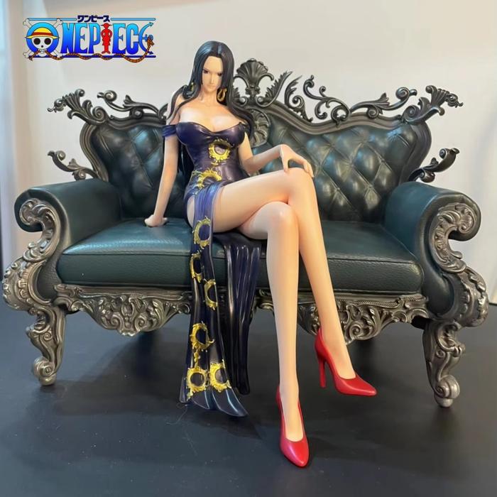 In Stock Anime Figure One Piece Nami Robin Boa Hancock Gk Suit Thug Series Sexy Action Figurine Pvc 