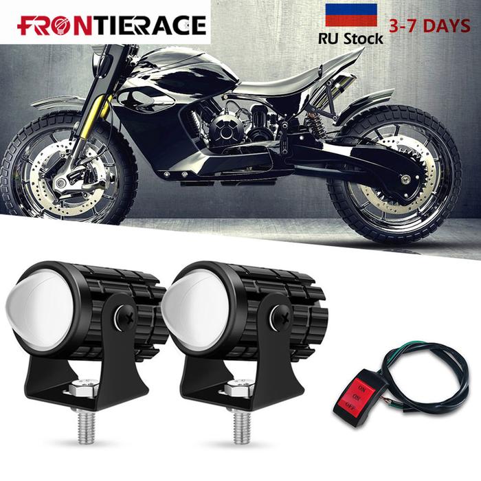 Cheap LED Motorcycle Light Mini Dual Color Led Spotlights Projector