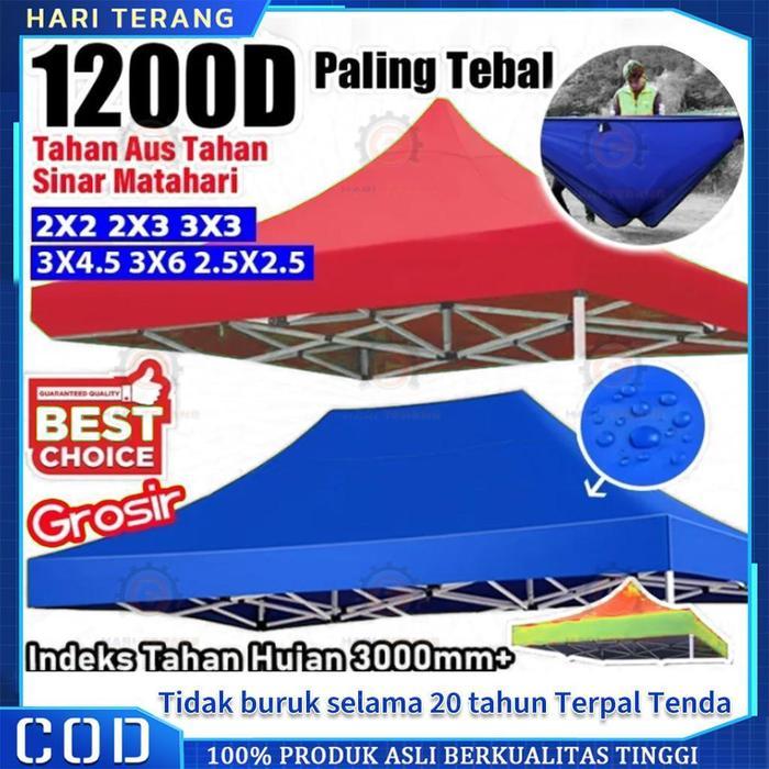 ASLI - TENDA CAFE TENDA BAZAR PAMERAN TENDA LIPAT TENDA JUALAN UKURAN 3X3 DAN 2X2 M LX 030-1A