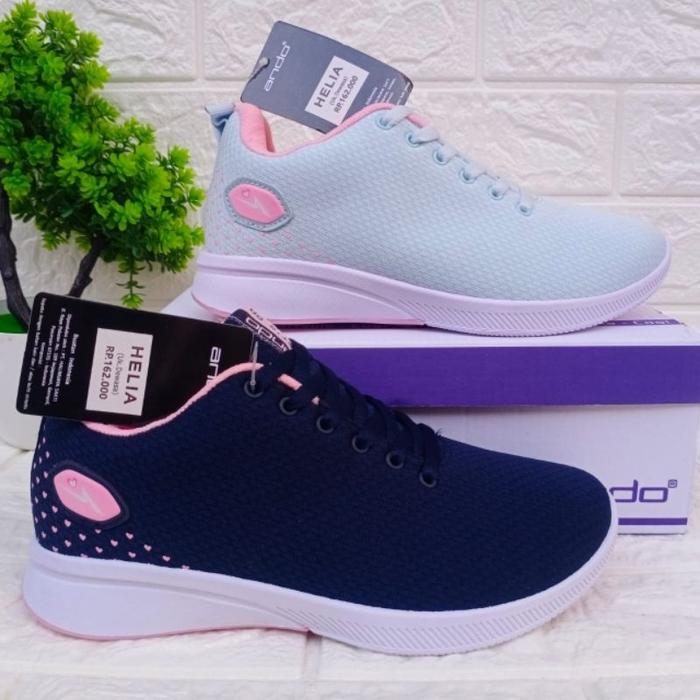 > SEPATU OLAHRAGA WANITA ANDO REBECCA SAGA EMILIA NITTA SIZE 37-40/ SNEAKERS WANITA /SEPATU SPORT GO