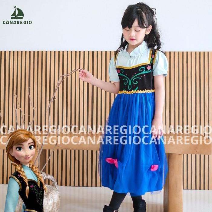 ANNA FROZEN DISNEY ANNA KOSTUM ANNA ELSA