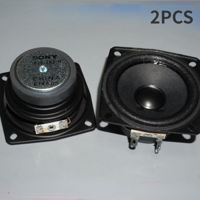 2PCS Speaker Unit for SONY 3-inch oil cloth edge fever audio speaker