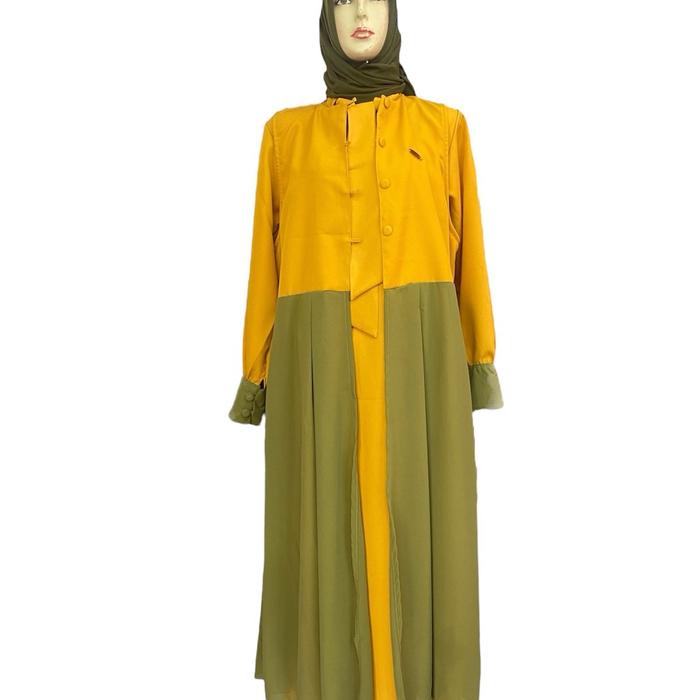Gamis remaja dewasa crepe sifon