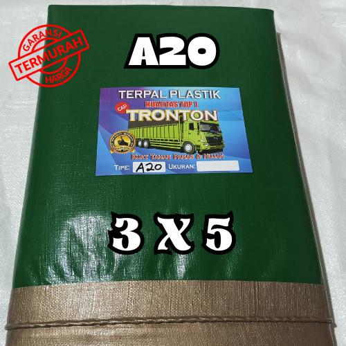 Tenda Terpal A5 A8 A10 A12 A15 A20 3x5 Meter Plastik Tebal Lipat Meteran Lembaran Korea Biru Murah U