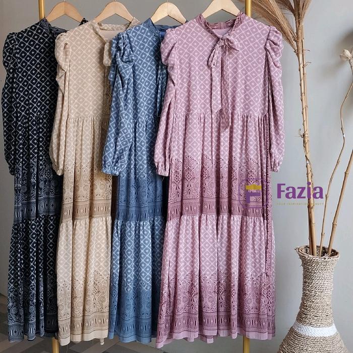 Gamis Anak Tanggung Set Kerudung Segi Empat Motif. Bahan Ceruti (Puring), Adem, Nyaman, Jatuh