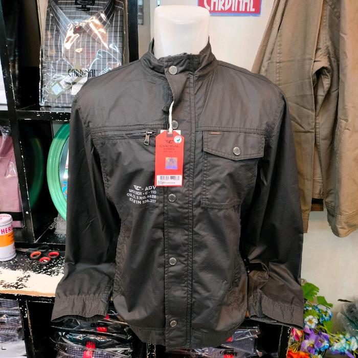 PROMO Jaket Casual CARDINAL Katun Garansi Original EAJAR344