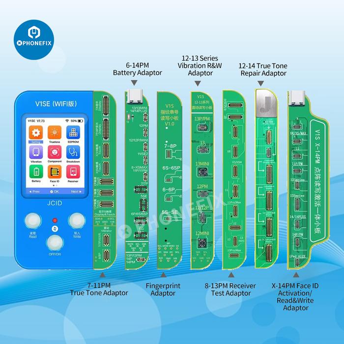JC V1S V1SE Dot Projector for iPhone 12 11 X 13 14 Screen Battery