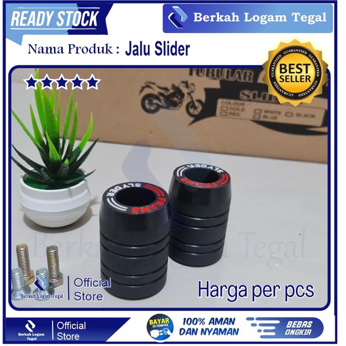 JALU SLIDER / KEPALA SLIDER / UJUNG FRAME SLIDER & CRASHBAR MODEL AGNA