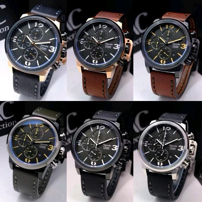 Jam Tangan Pria Alexander Christie 6280 / AC6280MC