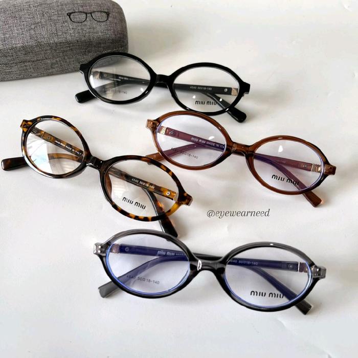 Kacamata Anti Radiasi Oval Mahalini Eyd4540 Wanita - Eyewear