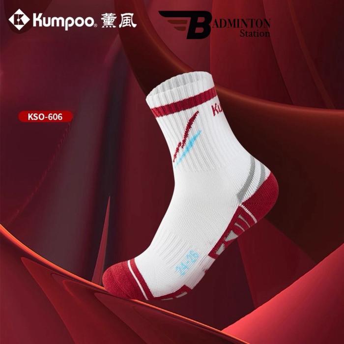 KAOS KAKI BADMINTON KUMPOO KSO 606 | KUMPOO KSO 606 BADMINTON SOCKS UNISEX