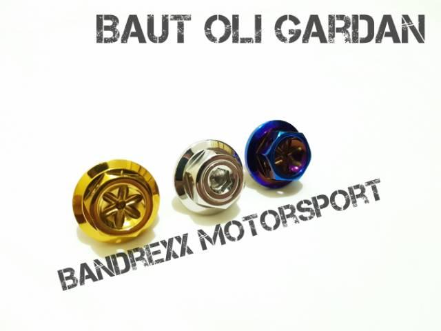 Baut Probolt Oli Gardan for Xmax-Nmax-Aerox 155- Lexi- Mio- Nouvo