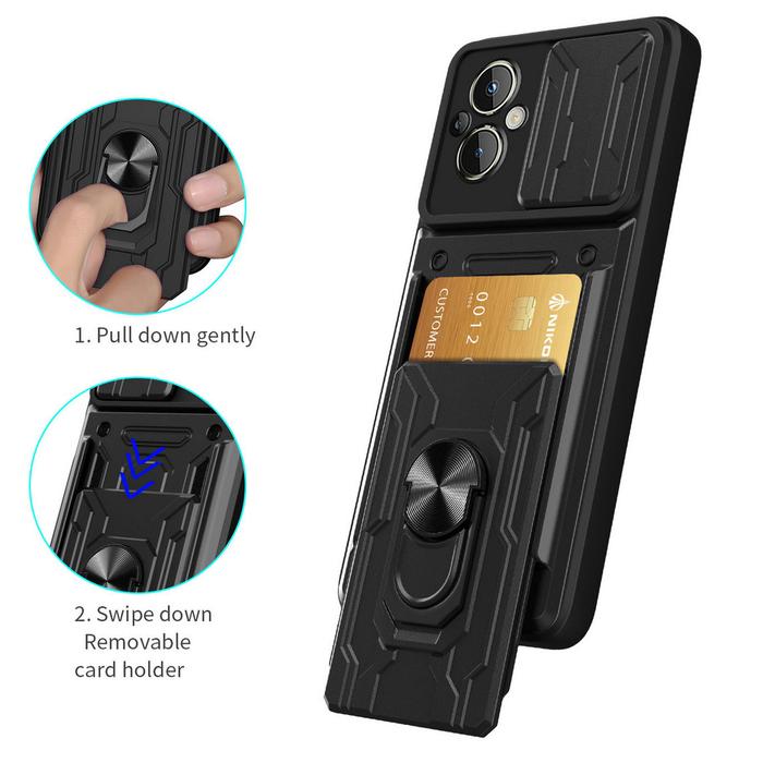 Card slot Camera protect case for Reno 7 7Z Realme 9 Pro + 9i 8 Pro
