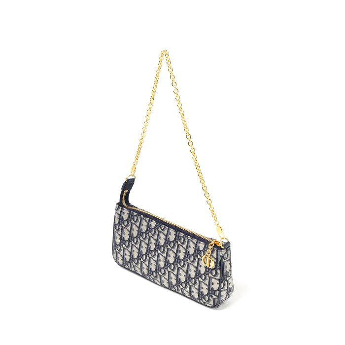 Tas CHRISTIAN DIOR MONTAIGNE 30 OBLIQUE BEIGE CHAIN SHOULDER BAG 100% ORIGINAL
