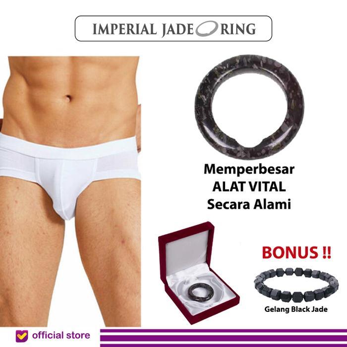 Langsung Diproses Imperial Jade Ring Korea - Cincin Pembesar Alat Vital Pria