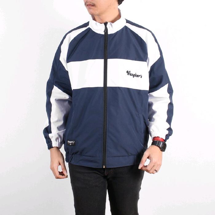 jacket wb vintage retro napy white Pria Jaket Distro Keren