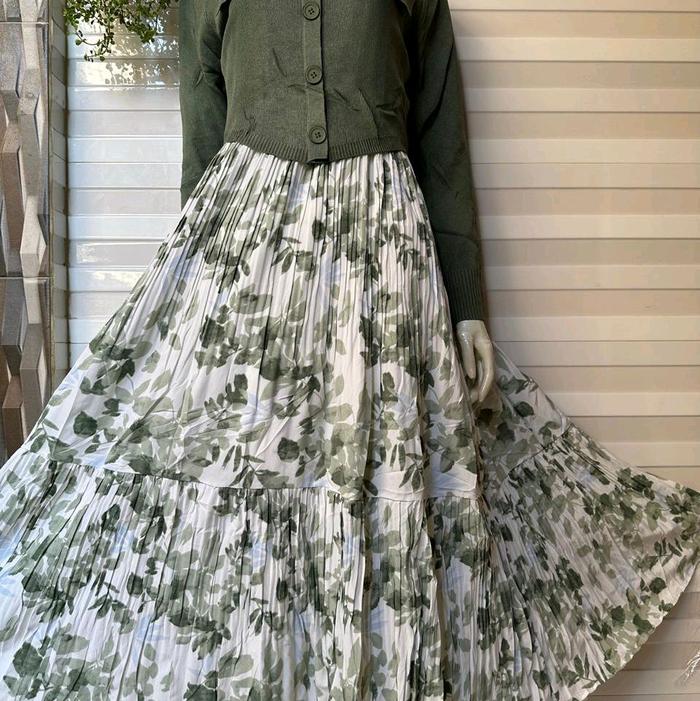 gamis rajut impor bagus bsnget