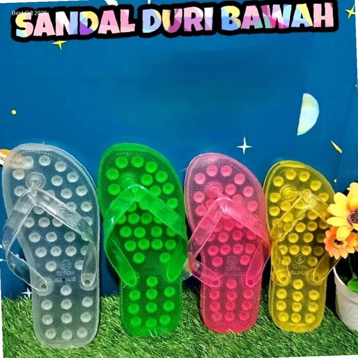Sandal duri bawah / Sandal anti licin /Sendal jepit / Sandal pria dan Wanita / Sandal kesehatan refl