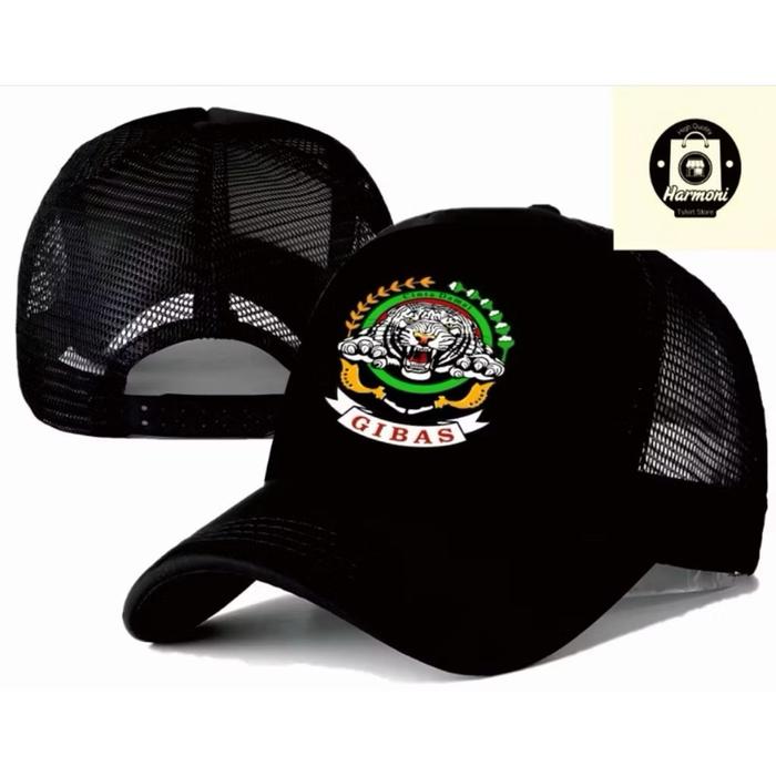 TOPI TRUCKER TOPI JARING ORMAS GIBAS