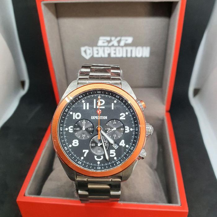 EXPEDITION EXP E6653 M CHRONOGRPAH / jam tangan expedition exp e6653m chronograph ( PRIA )
