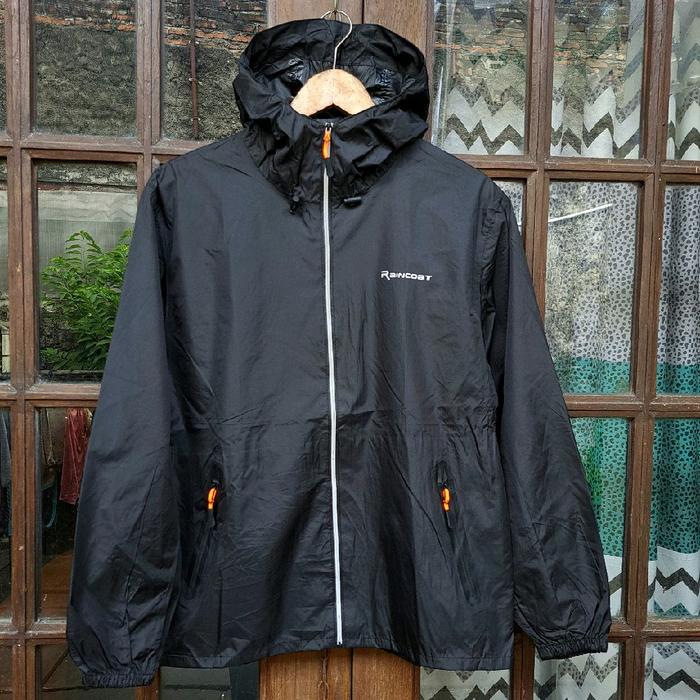 Raincoat Blocktech Waterproof Jaket Anti Air Unisex Size L-XL