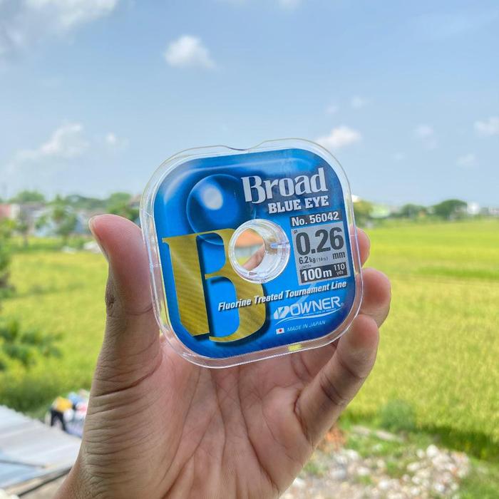 Senar Pancing Owner Broad 100m Nylon Monofilament Line