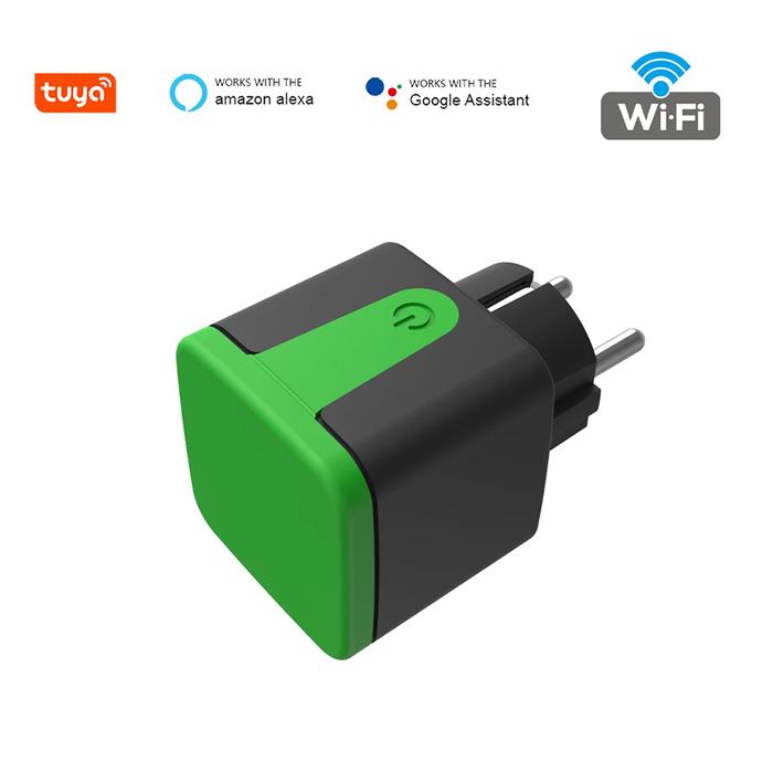WiFi Smart Outlet Socket Waterproof WiFi EU Smart Plug Power Monitor