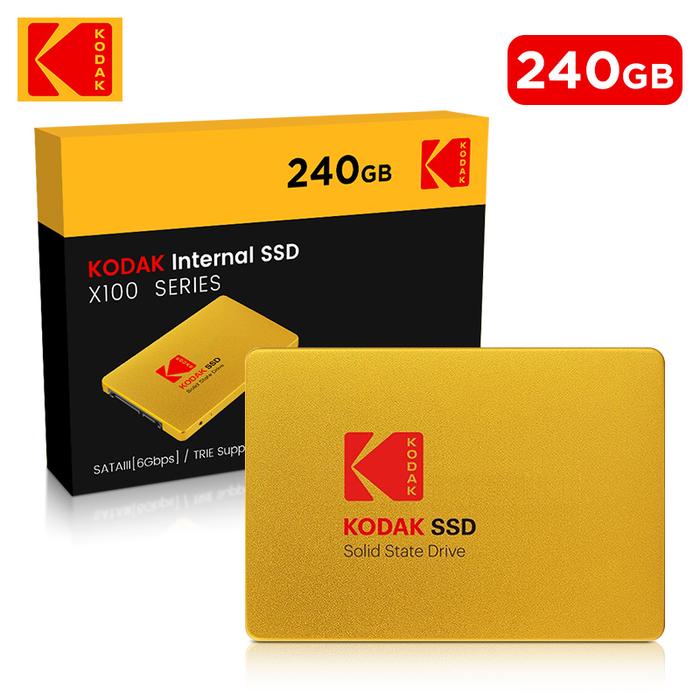 New KODAK X100 SSD 240GB SSD HDD 2.5'' SSD SATA SATAIII METAL 240GB