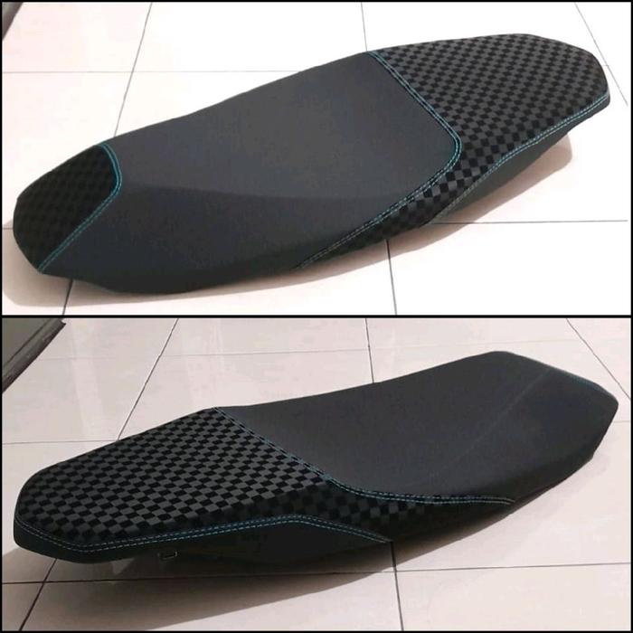 Jok original papas tipis + matras yamaha Nmax new / Nmax generasi 2. Kulit amplas mixs catur. Benang