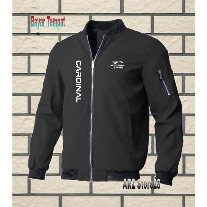 Terlaris !!!! Free Jaket Prasut Bomber Text Putih Cardinal Jeans Kirka Sweater Distro Terbaru Jaket 