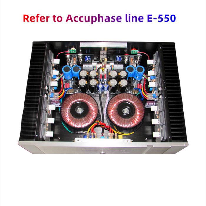 Latest 50W*2 pure class A home power amplifier reference music fax A1000 pure class A HIFI power amp