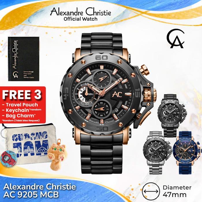Alexandre Christie Ac 9205 Mcb | Jam Tangan Pria Analog
