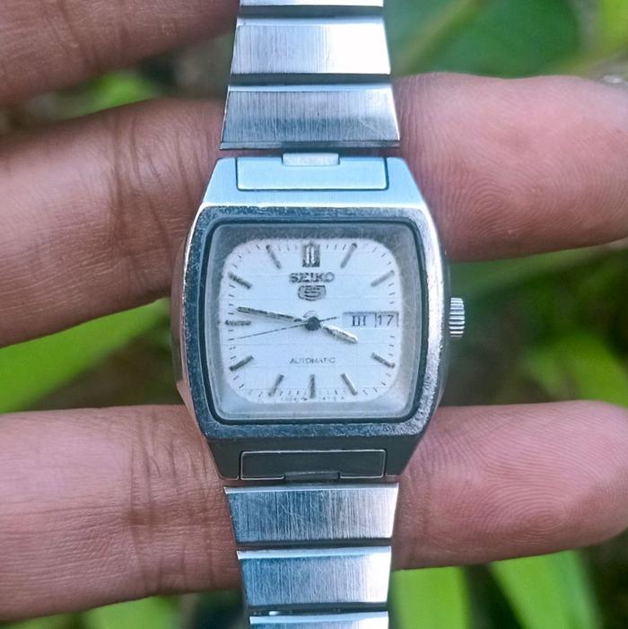 Jam Tangan Seiko 5 Tv Ladies Automatic Original
