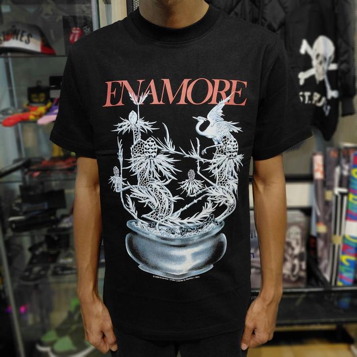 T Shirt Band Official ENAMORE - PARTILIBUR (BLACK)