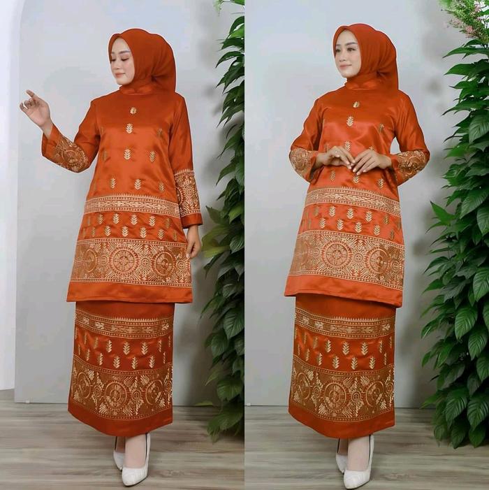 Set tunik melayu bordir "ANNA"