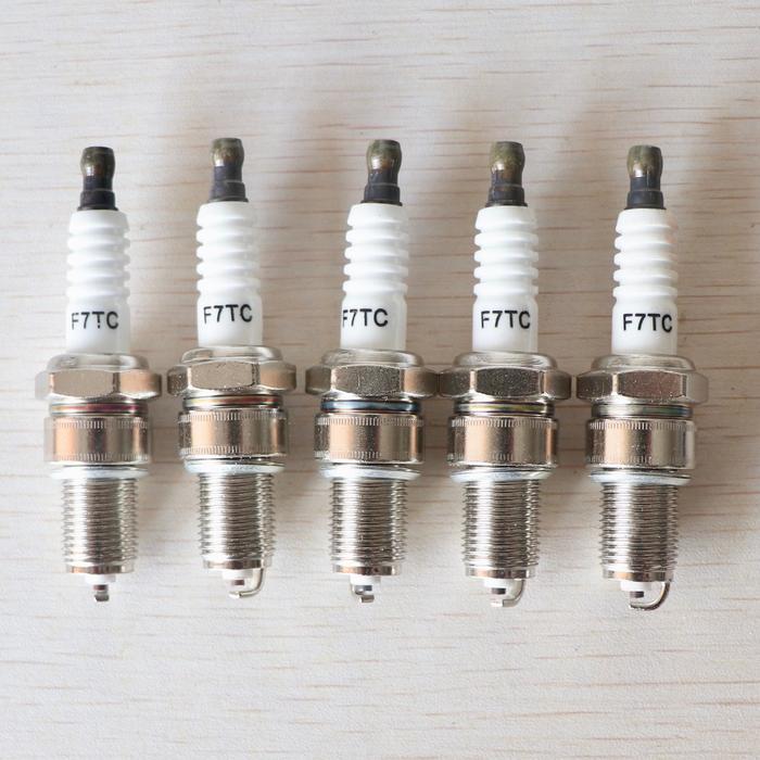 5pcs F7TC spark plugs Fit For HONDA GX390 13HP GX160 GX200 5.5HP