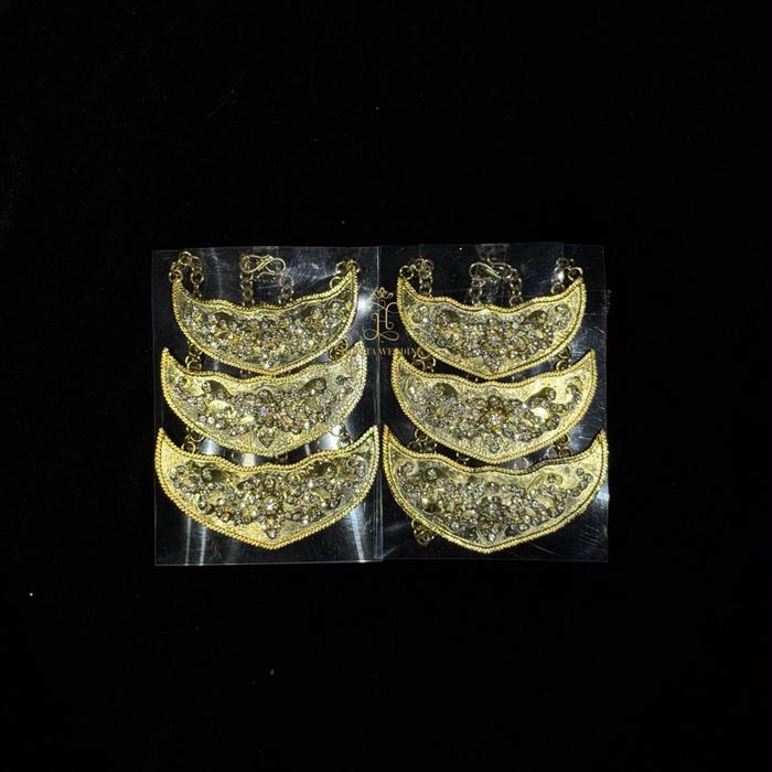 Sepasang Kalung Pengantin Basahan Jogja/Kalung Dodotan Jogja/Kalung Paesageng Premium Tanem