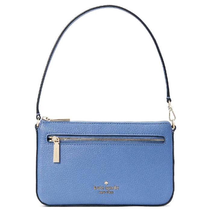 Tas KS Leila Convertible Wrislet Pebbled Leather Fresh Blue