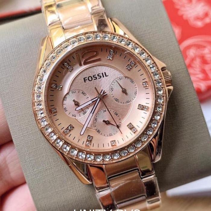 JAM TANGAN WANITA FOSSIL ES2811 MULTIFUNCTION ORIGINAL
